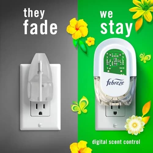 Febreze Fade Defy PLUG Air Freshener Refills, Gain Original Scent, 0.87oz (25.7ml) Each, 3 Count | Lasts 50 Days on Low thumbnail 4