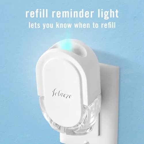 Febreze Fade Defy PLUG Air Freshener Refills, Linen & Sky Scent, 2.61 fl oz (77 ml) | Lasts 50 Days on Low thumbnail 5