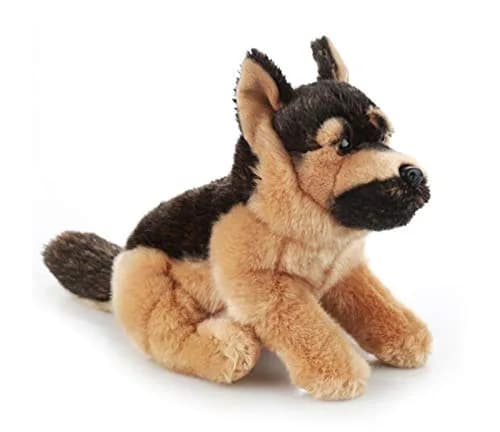 TAMMYFLYFLY Pugsly Pug Plush Stuffed Animal Puppy Dog 12 inches | German Shepherd Dog thumbnail 1