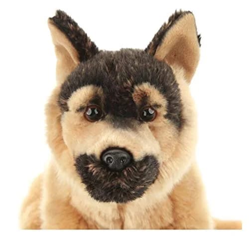 TAMMYFLYFLY Pugsly Pug Plush Stuffed Animal Puppy Dog 12 inches | German Shepherd Dog thumbnail 3