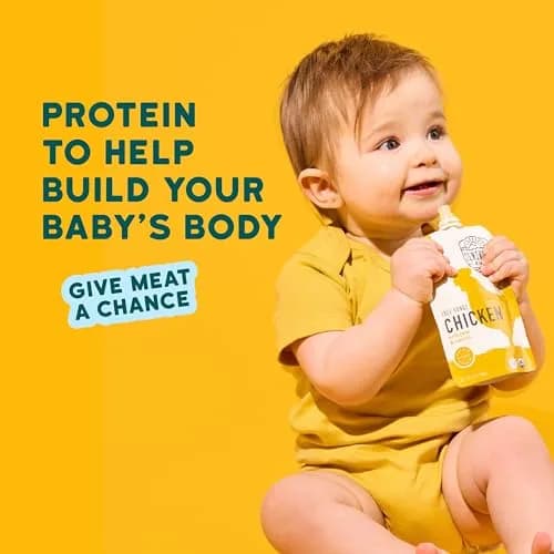 Serenity Kids 6+ Months Chicken Baby Food Pouch | Organic Protein & No Added Sugar (70-120 chars) thumbnail 5