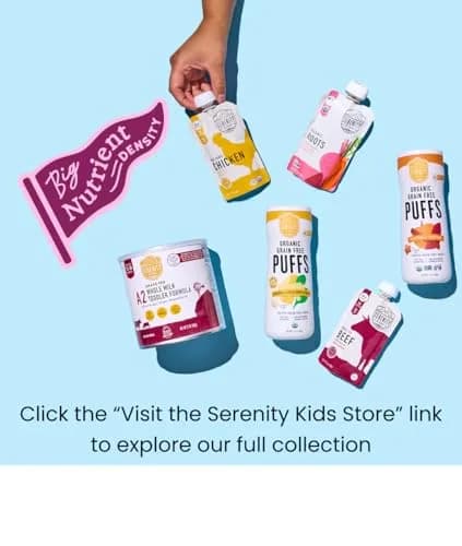 Serenity Kids 6+ Months Chicken Baby Food Pouch | Organic Protein & No Added Sugar (70-120 chars) thumbnail 8