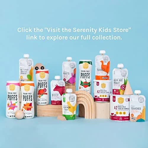 Serenity Kids 6+ Months Chicken Baby Food Pouch | Organic Protein & No Added Sugar (70-120 chars) thumbnail 9