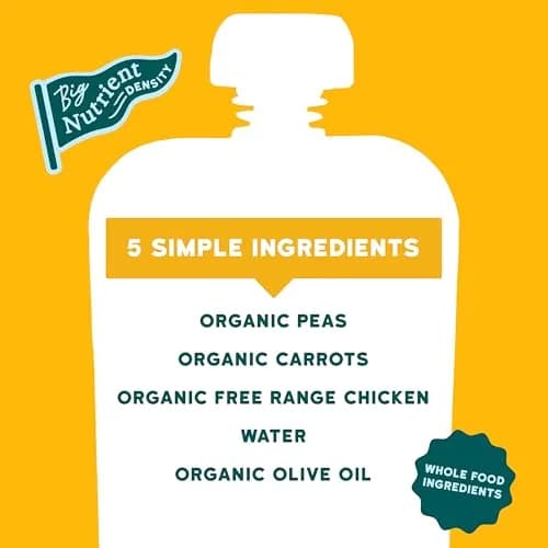 Serenity Kids 6+ Months Chicken Baby Food Pouch | Organic Protein & No Added Sugar (70-120 chars) thumbnail 2