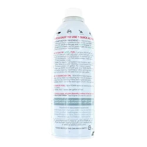 Sea Foam SF-16 Motor Treatment 16 oz (473 ml) | Cleans Fuel & Oil Systems thumbnail 3
