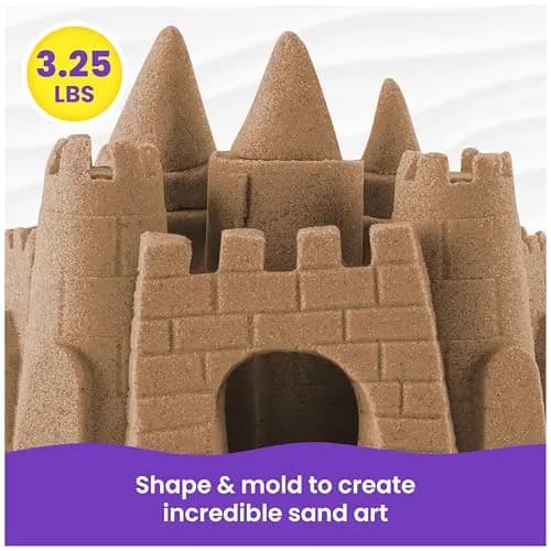 Kinetic Sand Beach Sand 1.47 kg (3.25lb) | Sensory Toys for Kids Ages 3+ thumbnail 3
