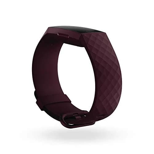 Fitbit Charge 4 Fitness & Activity Tracker with Built-in GPS, Heart Rate, Sleep & Swim Tracking, Rosewood, One Size (S & L Bands Included) thumbnail 4