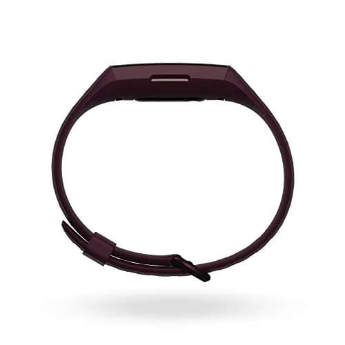 Fitbit Charge 4 Fitness & Activity Tracker with Built-in GPS, Heart Rate, Sleep & Swim Tracking, Rosewood, One Size (S & L Bands Included) thumbnail 5