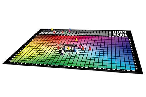 USAOPOLY Hues and Cues - Vibrant Color Guessing Board Game for 3-10 Players Ages 8+ | Connect Clues from 480 Colors thumbnail 4