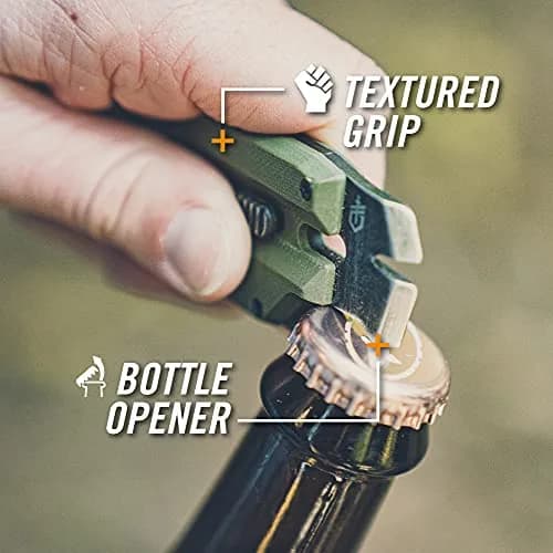 Gerber Prybrid Pocket Knife Multitool 8-in-1 Box Cutter, Bottle Opener, Grey (4.25 x 1.3 x 0.4 inches) thumbnail 6