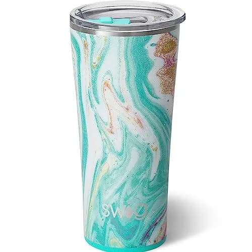 Swig Life 22oz Insulated Tumbler, Travel Coffee Mug with Lid, Stainless Steel (Wanderlust) | Keeps Drinks Cold 24h & Hot 3h thumbnail 1