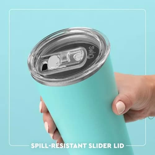 Swig Life 22oz Insulated Tumbler, Travel Coffee Mug with Lid, Stainless Steel (Wanderlust) | Keeps Drinks Cold 24h & Hot 3h thumbnail 5