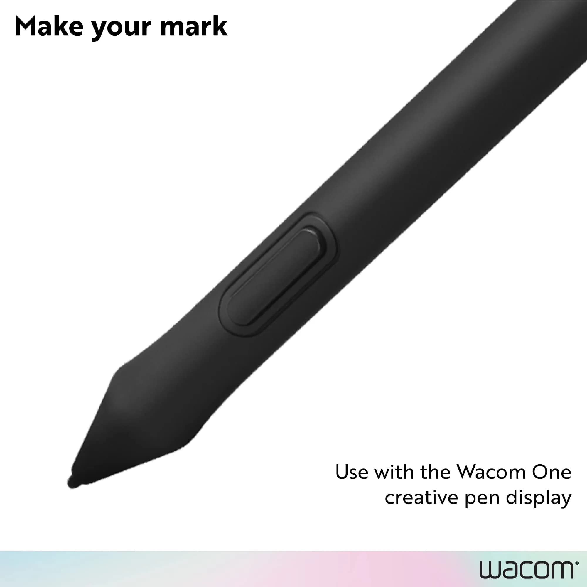 Wacom One Pen Replacement Stylus | Cordless, Battery-Free, Pressure Sensitive - view 2