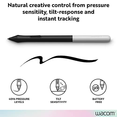 Wacom One Pen Replacement Stylus | Cordless, Battery-Free, Pressure Sensitive thumbnail 3