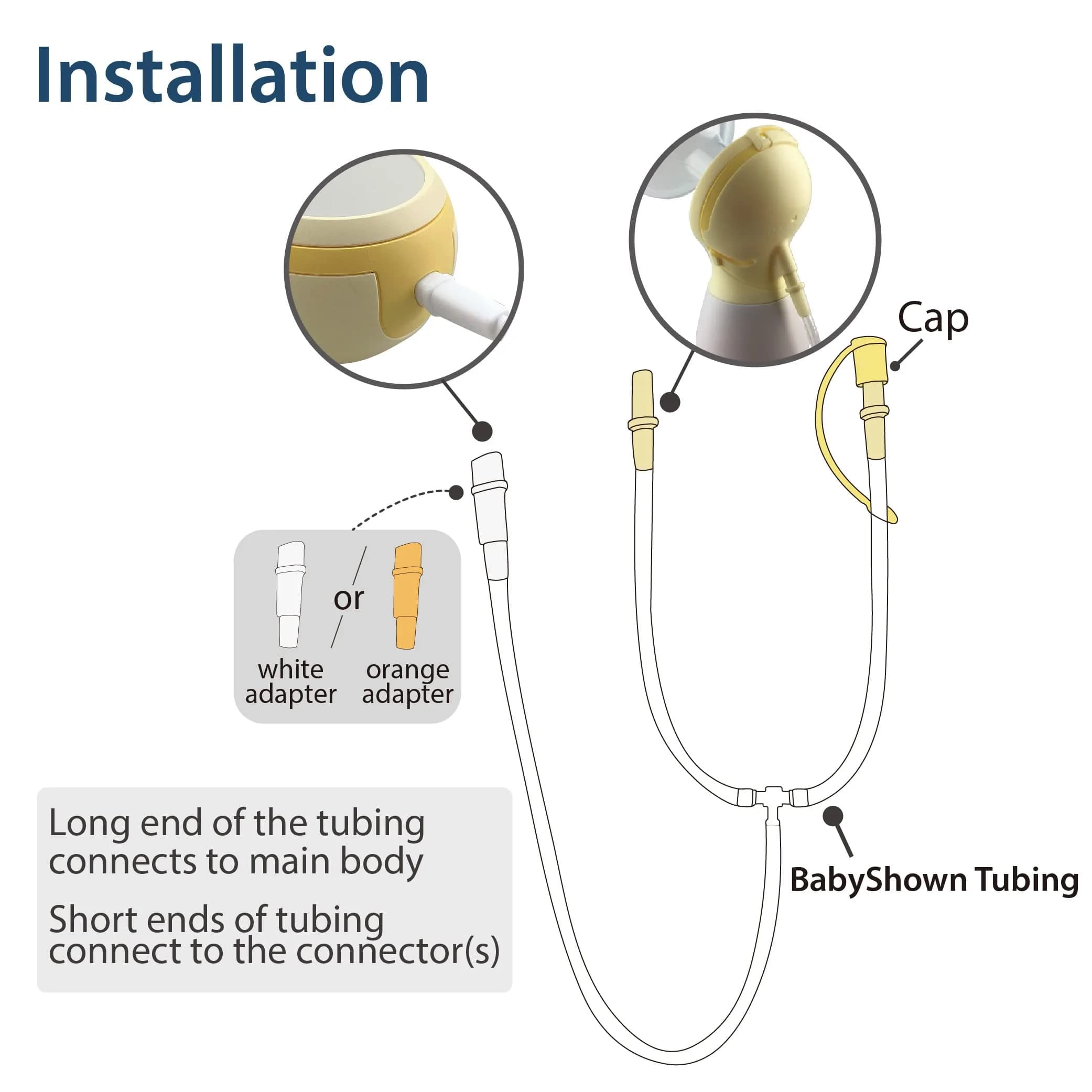 BABY SHOWN Replacement Tubing for Medela Freestyle Flex & Swing Maxi Flex Pumps | BPA-Free, 1 Count - view 4