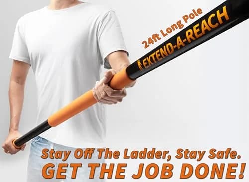 EXTEND-A-REACH High Reach Duster Kit with 5-24 ft Extension Pole | 7.3 m (24 ft) Max Reach thumbnail 2
