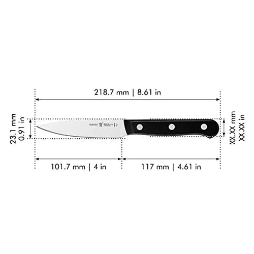 Henckels Solution 4 Inch Paring Knife | Razor-Sharp German Engineered Kitchen Tool thumbnail 3
