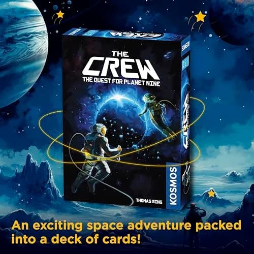 Thames & Kosmos The Crew Quest for Planet Nine Card Game | 50 Missions | Ages 10+ | 3-5 Players thumbnail 5