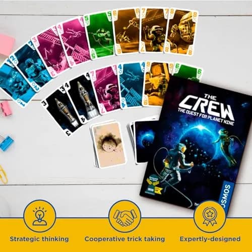 Thames & Kosmos The Crew Quest for Planet Nine Card Game | 50 Missions | Ages 10+ | 3-5 Players thumbnail 6