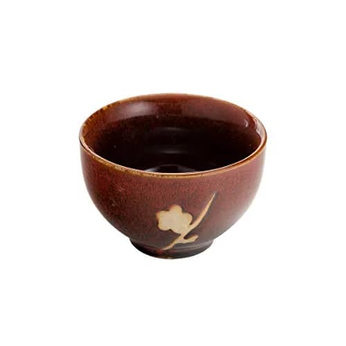 TJ Global Ceramic Tea Set with Teapots & Cups | Handmade Traditional Tea Ceremony Set (Red, 8 FL OZ) thumbnail 7