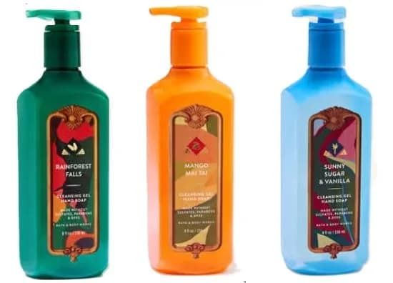 Bath & Body Works Assorted 5 Pack Gentle Foaming Hand Soap | Nourishing Vitamin E & Aloe (80 Fl Oz) thumbnail 2