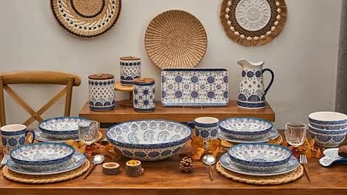 Bico Blue Talavera Ceramic 2.5 Qt Pitcher | Decorative & Dishwasher Safe thumbnail 6