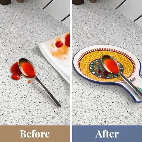 Bico Havana Ceramic Spoon Rest for Stove Top, Kitchen Holder | Keeps Counters Clean & Matches Your Set thumbnail 7