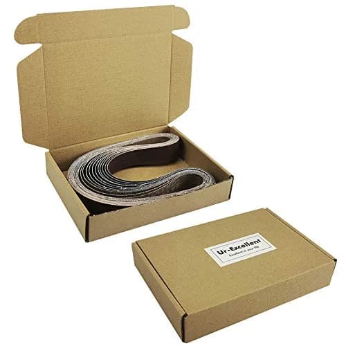 TPmax 1x30 inch Sanding Belt Pack | Aluminum Oxide, 12 Pcs, Assorted Grits for Power Sander thumbnail 6