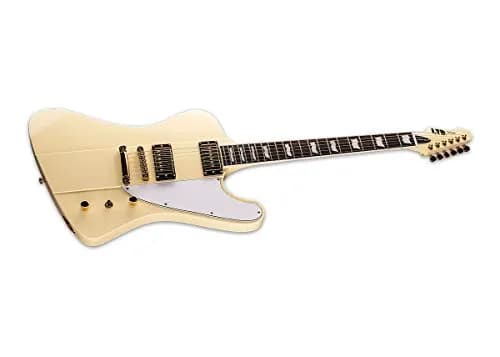 ESP GUITARS Phoenix-1000 Electric Guitar - Vintage White | Mahogany Body & Maple Neck, 25.5" Scale, Seymour Duncan Pickups thumbnail 3