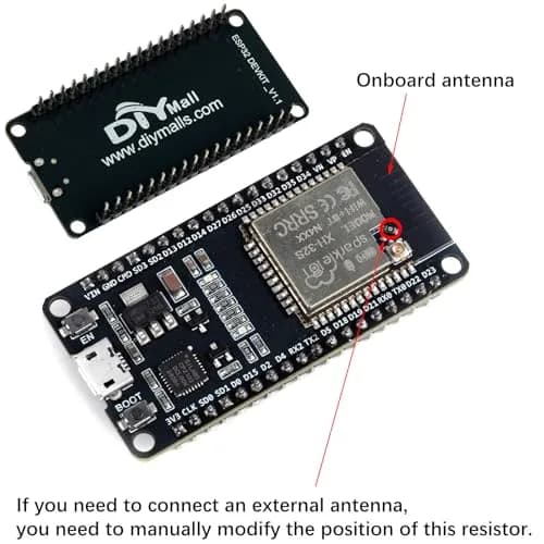 DIYmall ESP32-S3 Development Board 36Pins WiFi+BT BLE | Dual-Core Microcontroller for IoT Projects thumbnail 2