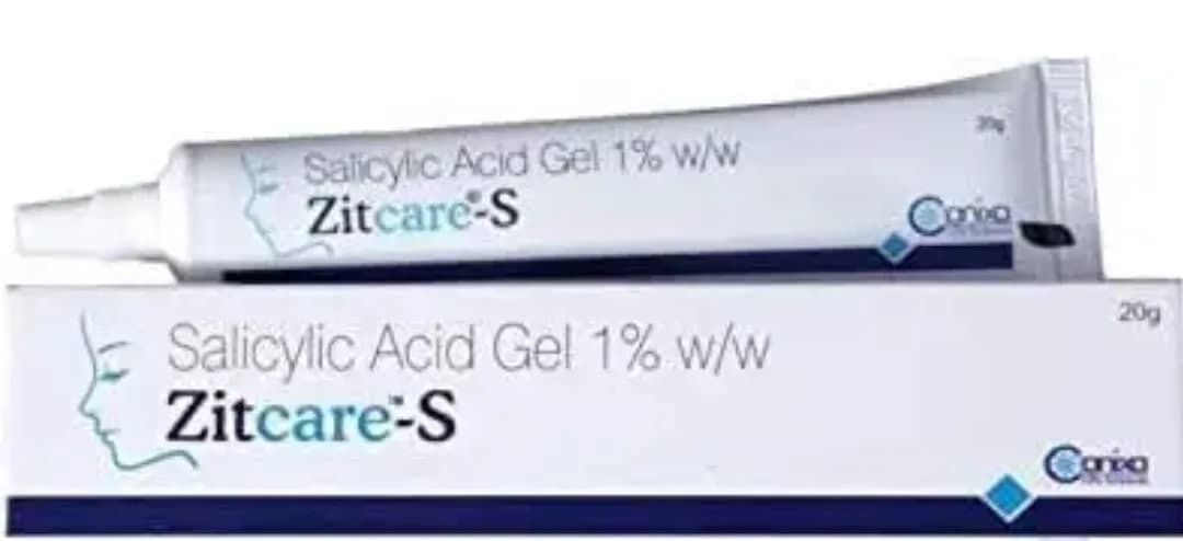 CANIXA Zitcare-S Gel Cream 20gm | Acne Treatment for Comedonal & Papulopustular Acne - main product image