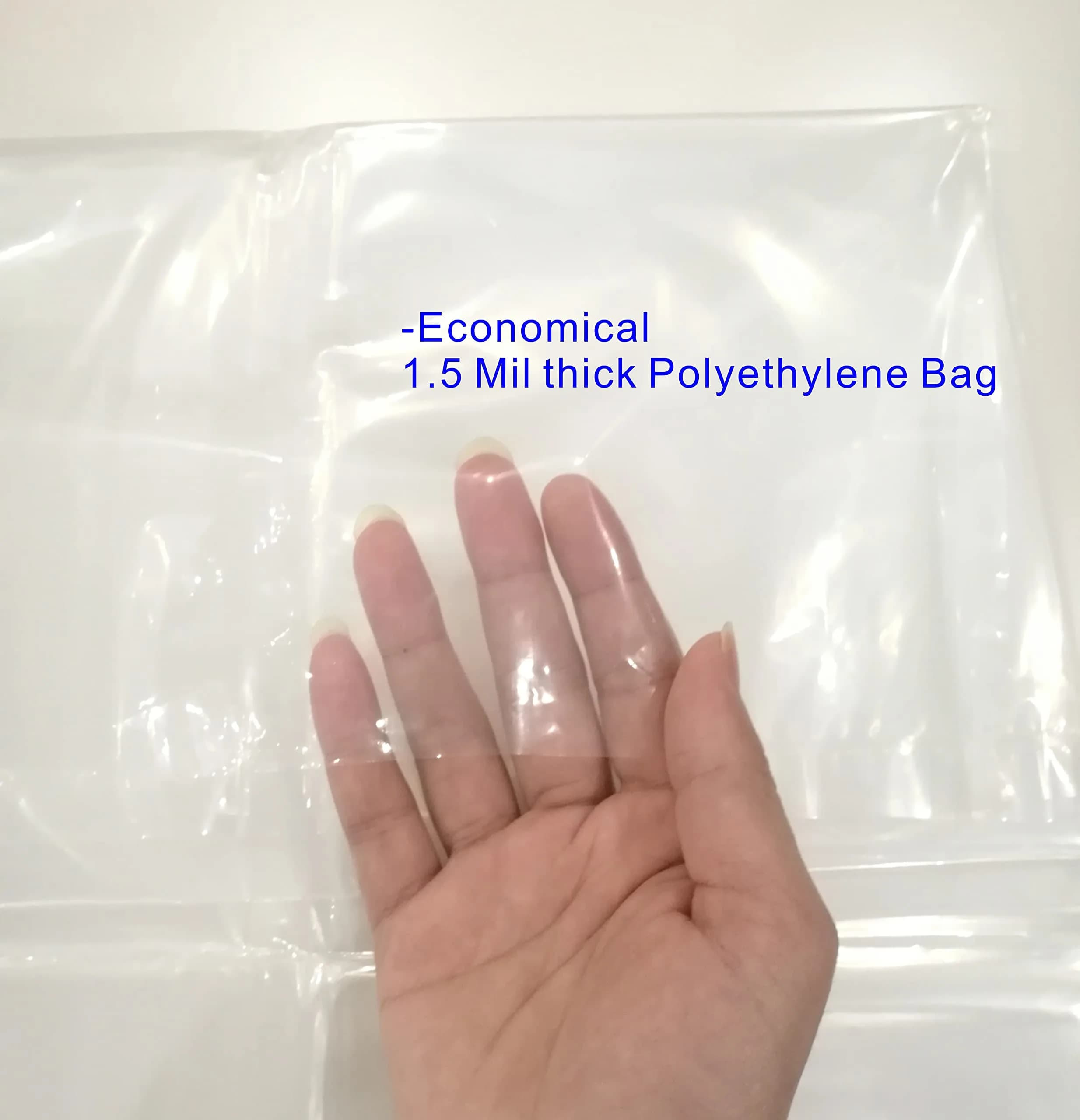 ComfortHome Mattress Bag Queen King Size 1.5 Mil Thick Clear | For Moving and Storage - view 4