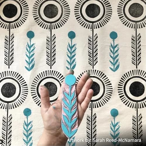Speedball Fabric Block Printing Ink | Water-Based, Non-Toxic, Vibrant Colour (120 ml / 4 fl oz) thumbnail 7
