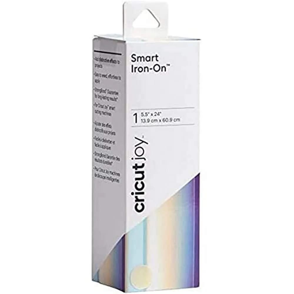 Cricut Smart Iron On (5.5in x 24in, Translucent Blue) for Joy Machine | Matless Cutting & Repeated Use — Translucent Blue