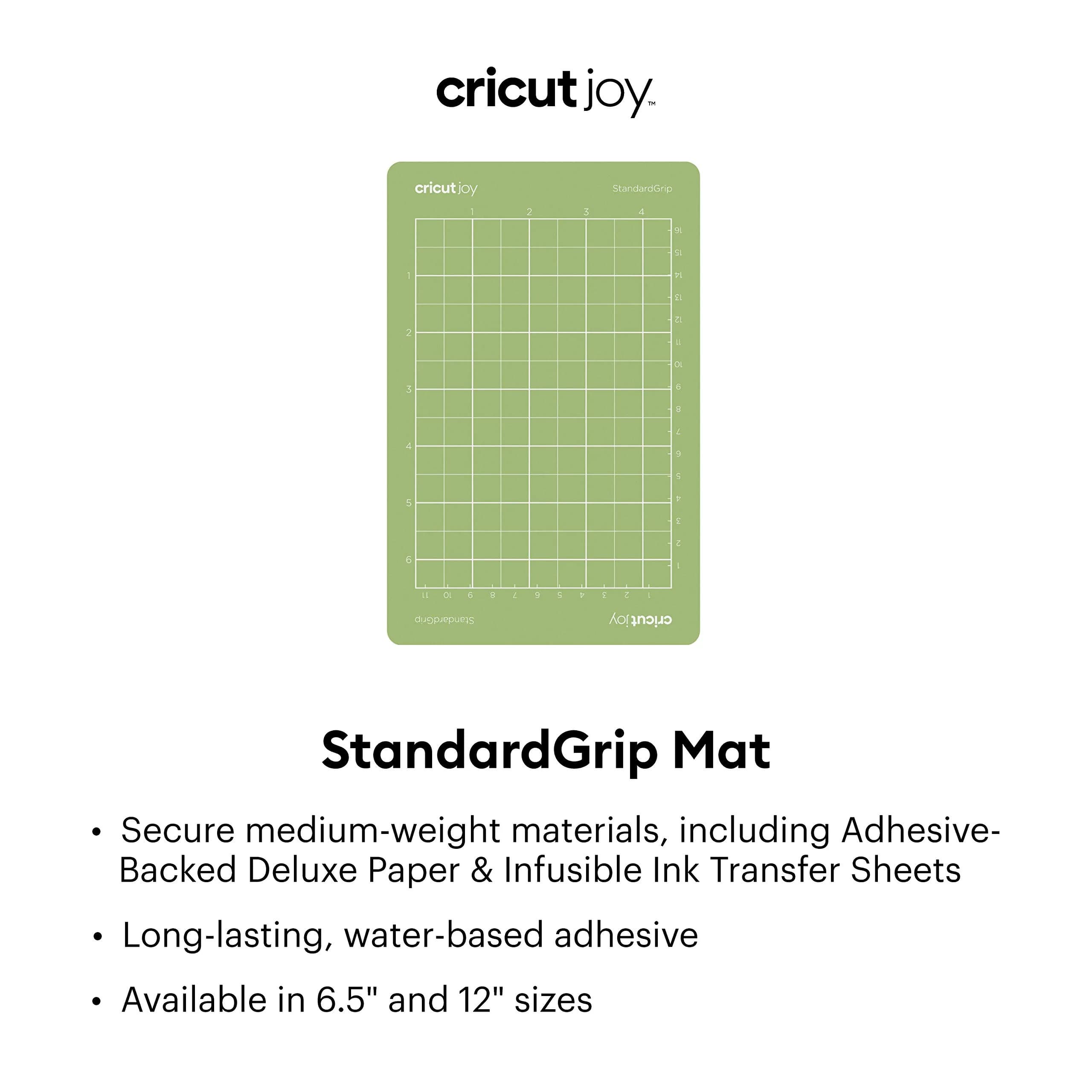 Cricut Joy StandardGrip Cutting Mat 4.5" x 12" (11.4cm x 30.5cm) | For Cricut Joy Machine - view 2
