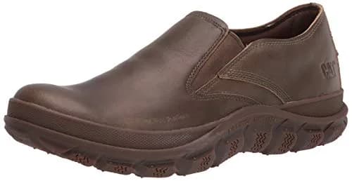 CAT Mens Fused Slip On Loafer, Beaned,9 | Casual Comfort with Leather & EVA thumbnail 1