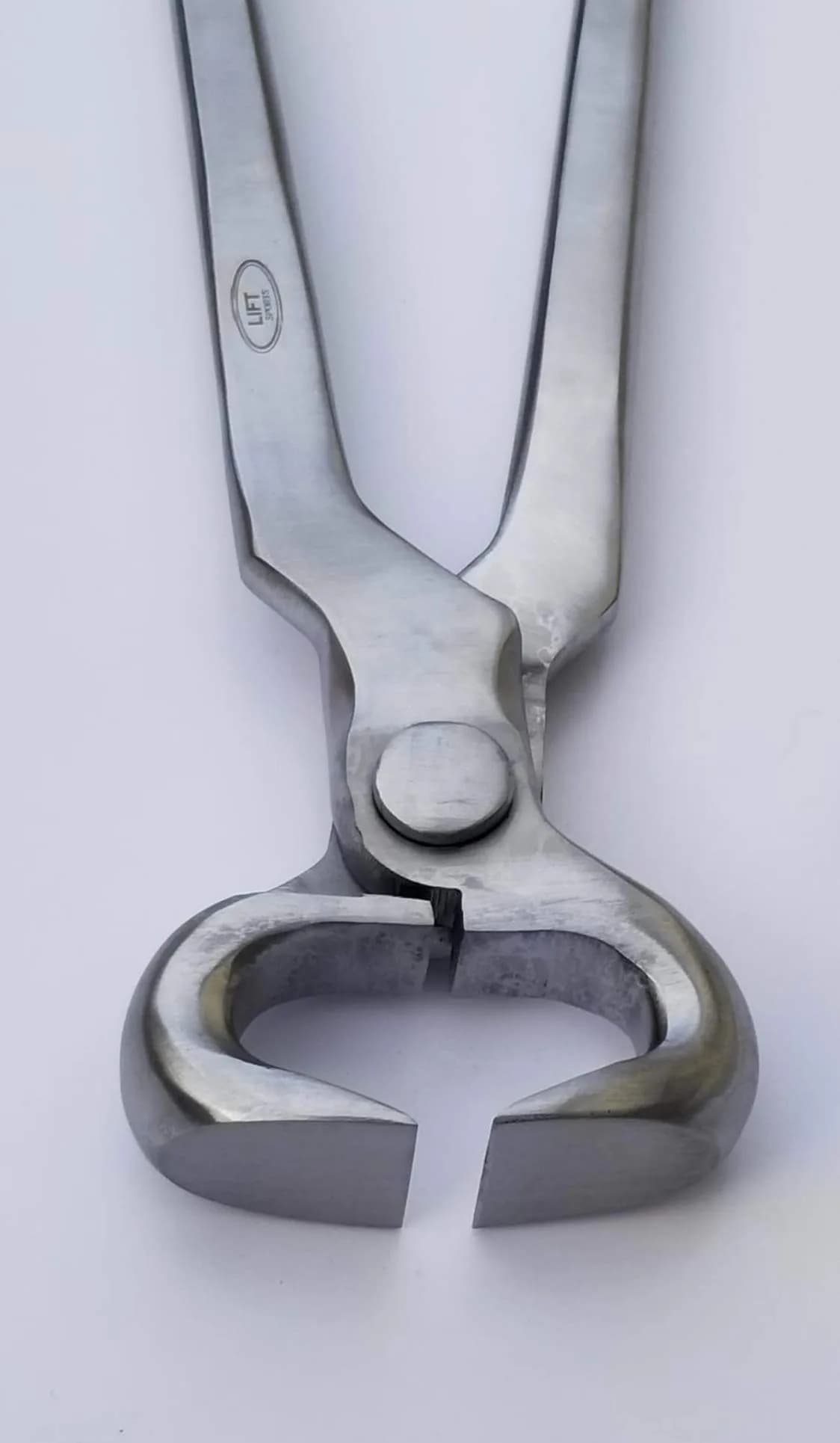 Lift Sports 15" Professional Horse Hoof Nipper Farrier Tool for Horses | Durable Silver Finish