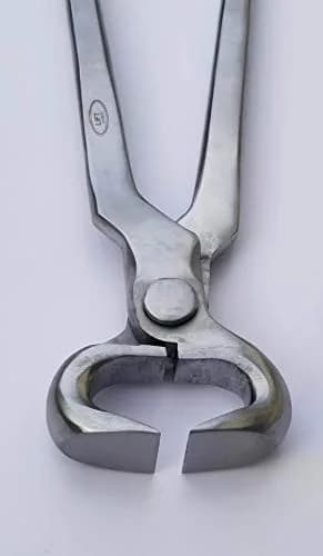 Lift Sports 15" Professional Horse Hoof Nipper Farrier Tool for Horses | Durable Silver Finish thumbnail 1
