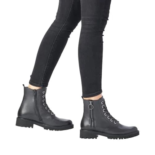 Remonte Women Ankle Boots D8671 | Ladies Lace-up Boot with Removable Insole, Blue Blau 14, US Size 8.5/9 thumbnail 2