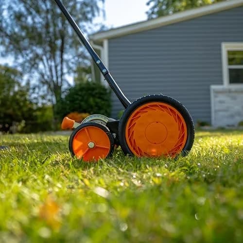 Scotts 716-18S 18-Inch 7-Blade Push Reel Lawn Mower, Green | Quiet, Effortless Grass Cutting thumbnail 4