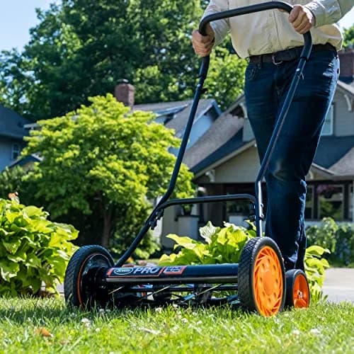 Scotts 716-18S 18-Inch 7-Blade Push Reel Lawn Mower, Green | Quiet, Effortless Grass Cutting thumbnail 5