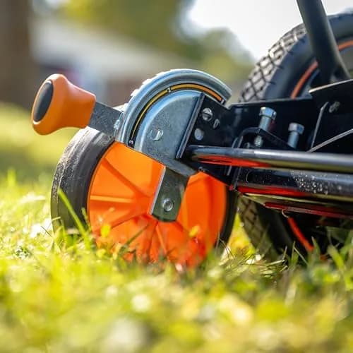 Scotts 716-18S 18-Inch 7-Blade Push Reel Lawn Mower, Green | Quiet, Effortless Grass Cutting thumbnail 6