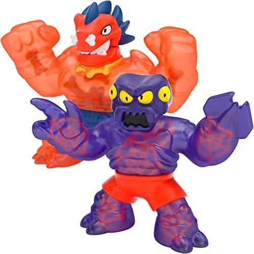 Heroes of Goo Jit Zu Dino Power Volcanic Rumble Versus Pack - Blazagon vs. Redback Action Figures (2-Pack) | ASTM-Tested Toy thumbnail 1