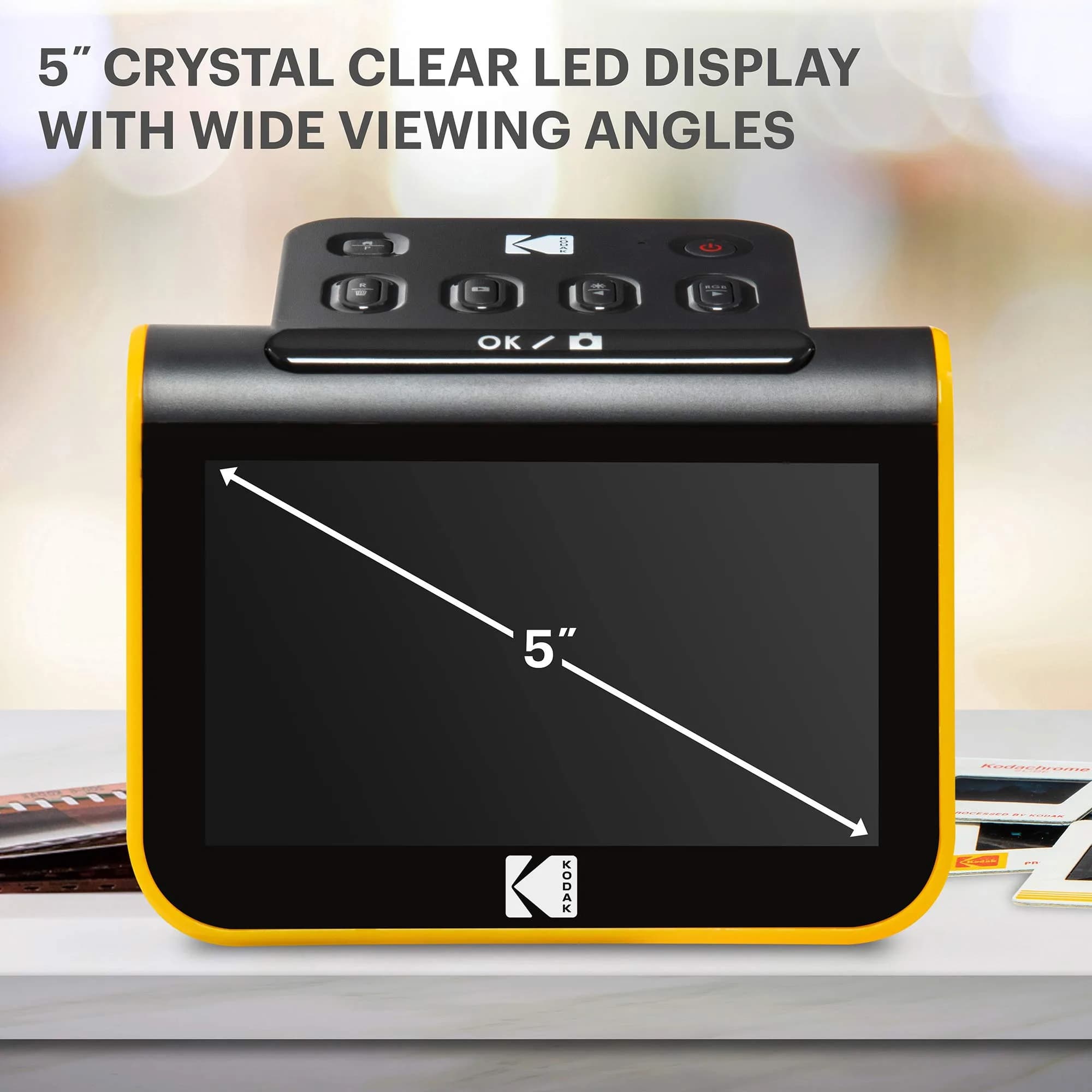 KODAK Slide N Scan Film & Slide Scanner 22MP 5" LCD Screen 135/110/126mm | Converts Negatives & Slides to Digital Files - view 3