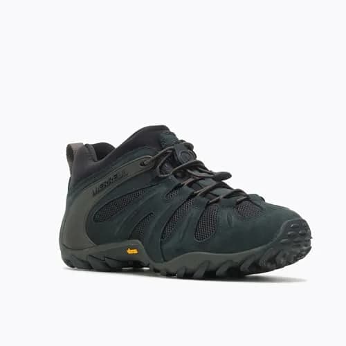 Merrell Mens CHAM 8 Stretch Hiking Shoe, Black,7 | Lightweight Outdoor Hiking Footwear thumbnail 2