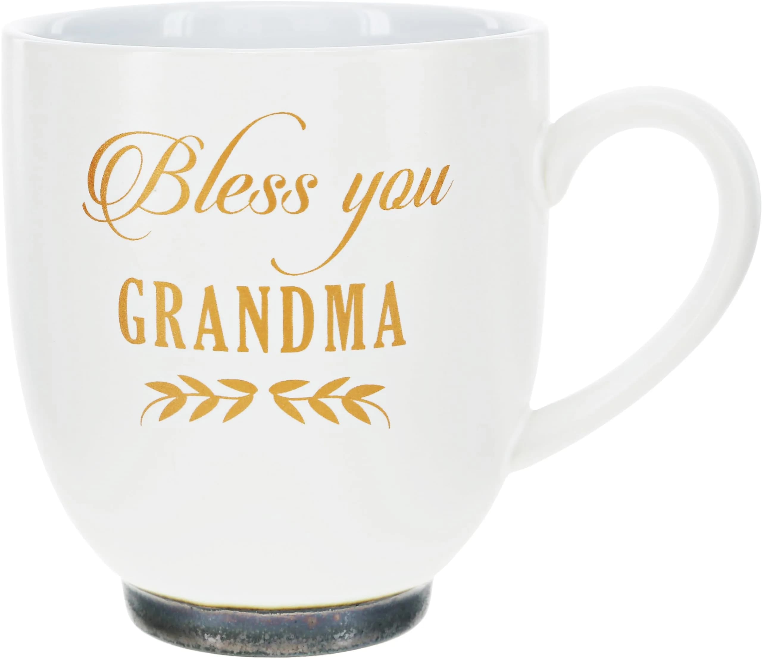Pavilion Gift Company Bless You Grandma 15.5oz Stoneware Coffee Cup Mug | Faith-Inspired Gift for Grandma - main product image