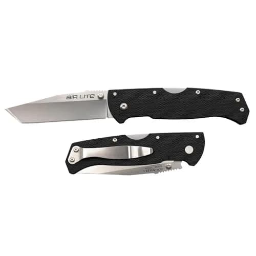 Cold Steel Air Lite 3.5" AUS10A Tanto Point Blade 4.5" G-10 Handle Pocket Folding Knife | Ultra-Light EDC thumbnail 2