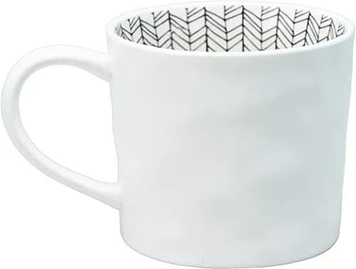 Pavilion Gift Company Grandma You Make Life Beautiful 16 Oz (473ml) Coffee Cup Mug | Debossed Butterfly Stripe thumbnail 4
