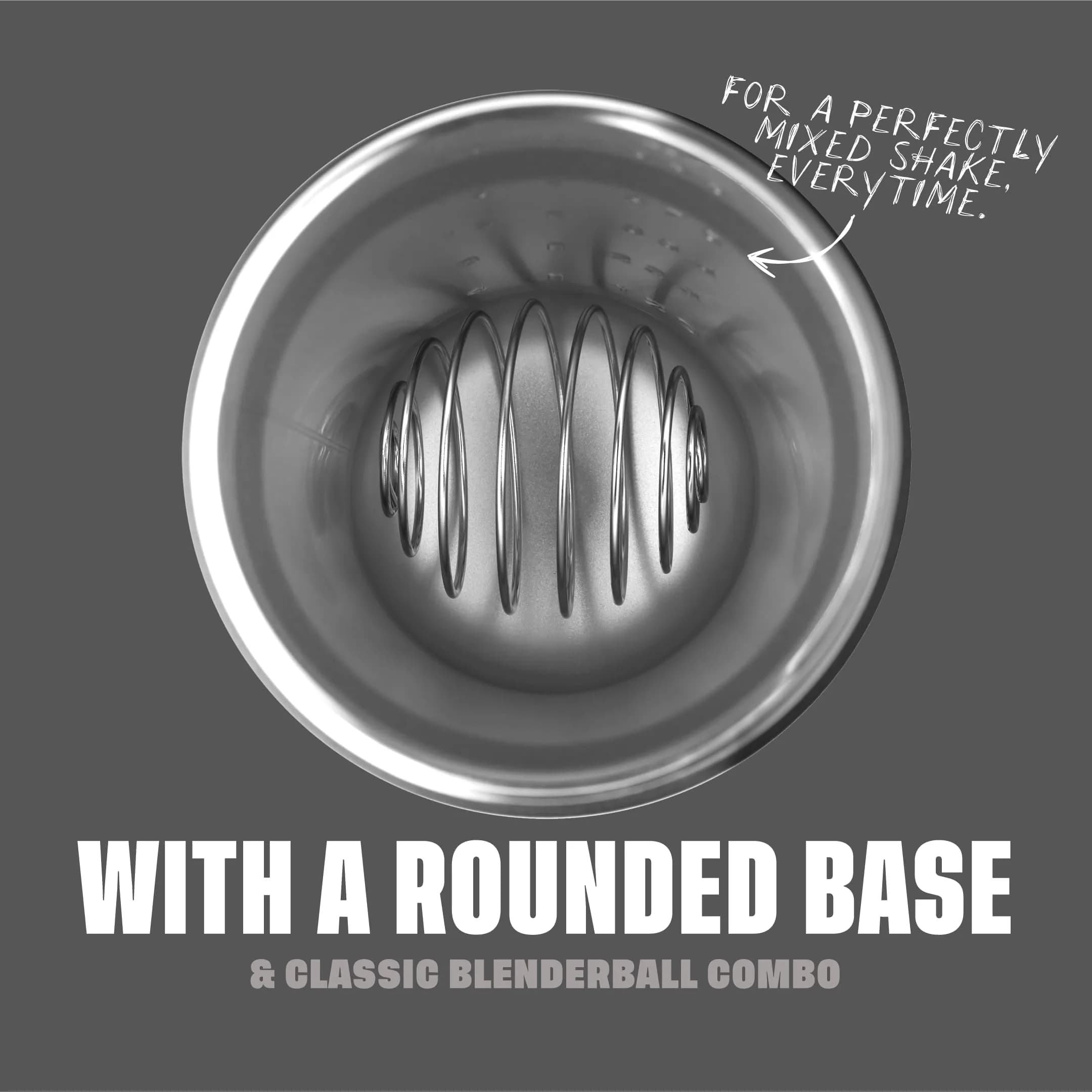 BlenderBottle Strada Insulated Stainless Steel Shaker Cup 710ml (24oz) with Wire Whisk | Keeps Drinks Cold 24 Hours - view 4