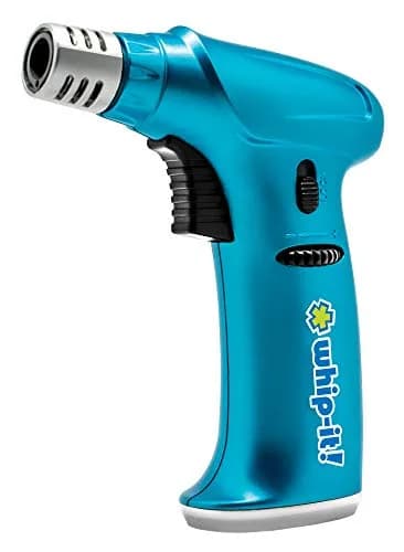 Whip-It! Stealth Torch Blue Kitchen Torch with Adjustable Flame & Safety Lock thumbnail 1